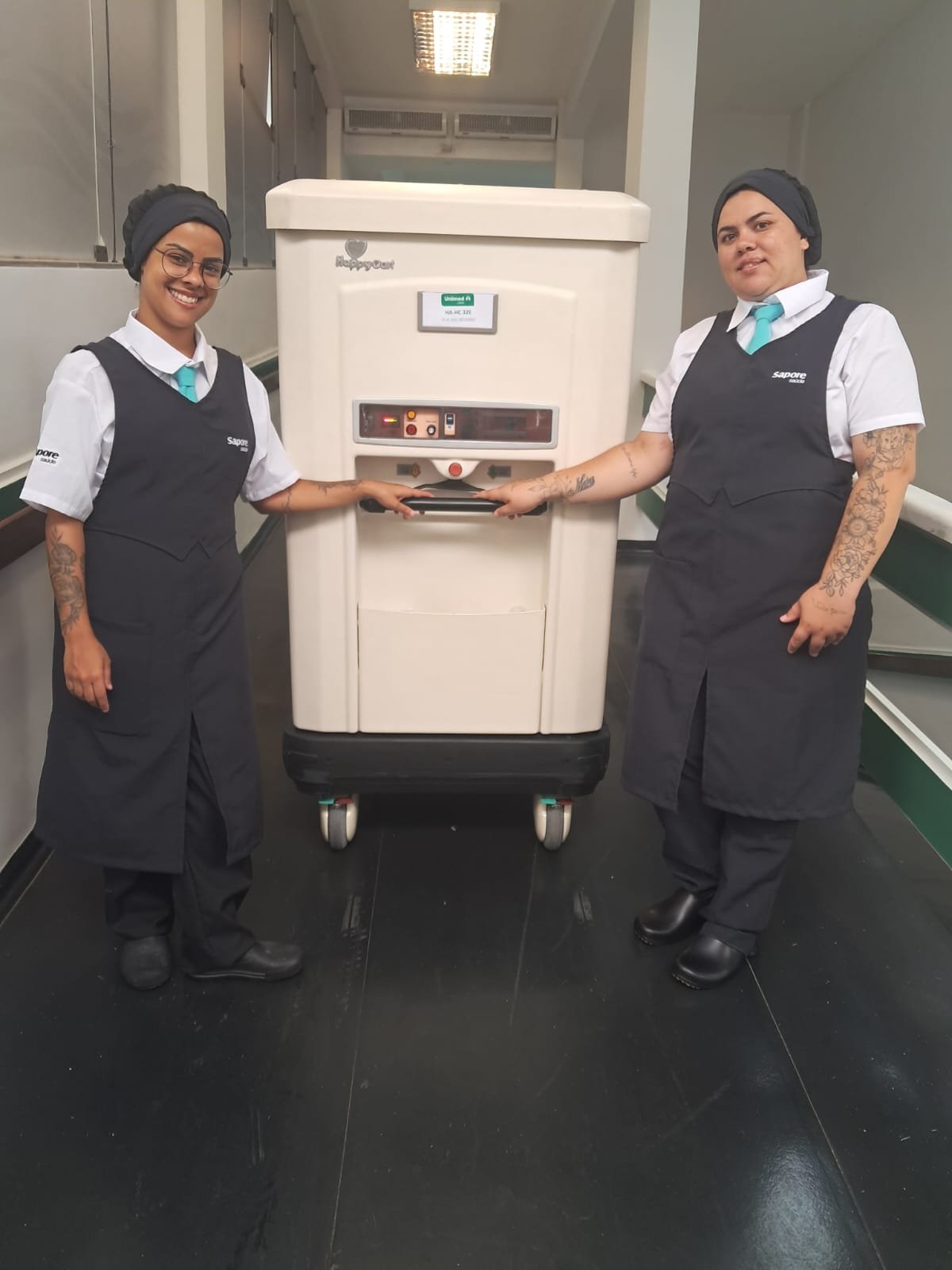 Mediteq equipamentos em uso