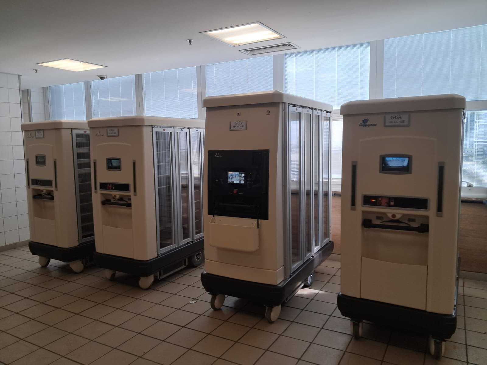 Carro térmico Mediteq em cliente