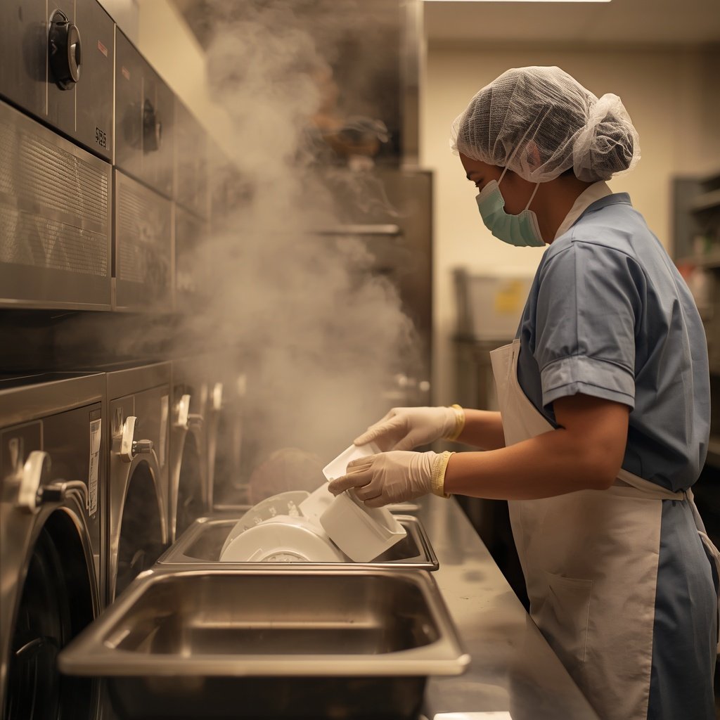 Cuidados com Utensílios de Polipropileno na Cozinha Hospitalar
